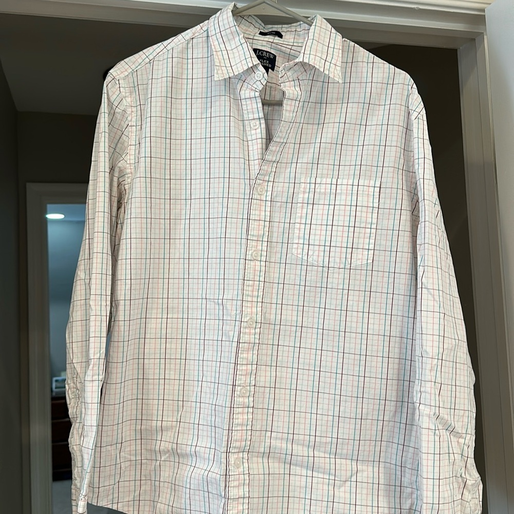 Jcrew factory men’s slim fit medium button down